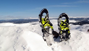 Snow shoeing in Meribel for non skiers